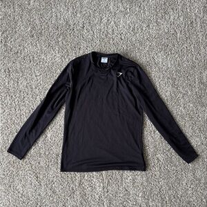 Gymshark Black Long Sleeve Men's Tee